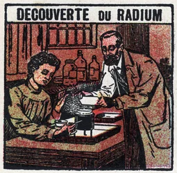 Radio: scoperta del radio da parte di Pierre (1859-1906) e Marie Curie (1867-1934) nel 1898