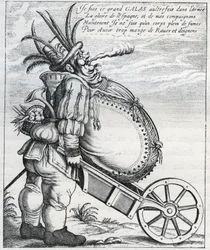 Satira contro Matthias Gallas (1584-1647) generale dell