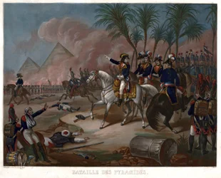 La battaglia delle Piramidi (3 termidoro An VI, 21 luglio 1798)
