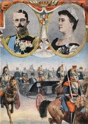 Gli ospiti di Francia: Re Gustavo V e Regina Vittoria di Svezia