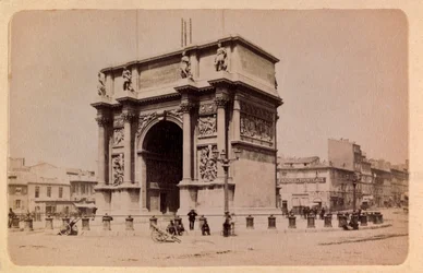 La città di Marsiglia e i suoi dintorni intorno al 1885-1890: l