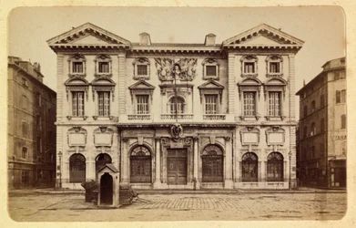 La città di Marsiglia e i suoi dintorni intorno al 1885-1890: il municipio