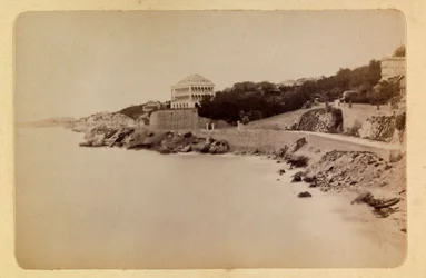 La città di Marsiglia e i suoi dintorni circa 1885-1890: La route de la Corniche