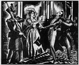 La morte del duca di Berry (1778-1820) il 13/02/1820 alla Reale Accademia di Musica. Il nipote del re Luigi XVIII viene assassinato all