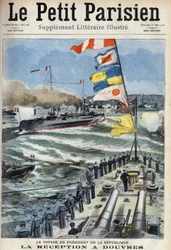 Il viaggio del Presidente della Repubblica Francese Armand Fallieres (1841-1931): la ricezione a Dover, Inghilterra.