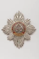 Regno Unito - Ordine del Bagno: placca di cavaliere appartenente a Giorgio IV (1762-1830), Principe Reggente, poi Re d