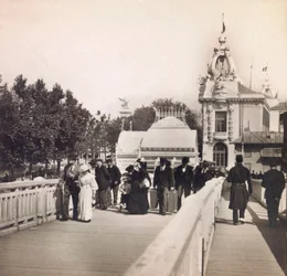 Esposizione Universale del 1900 a Parigi: Passerella degli Invalides - Collezione privata