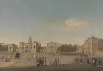 Veduta delle Horse Guards e Whitehall