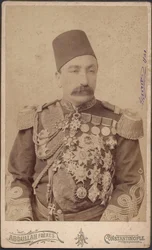 Ritratto del sultano Abdulhamid II (1842-1918) - Sultano Abduelhamid II (1842-1918), Imperatore degli Ottomani, Califfo dei Fedeli, Anonimo. Fotografia
