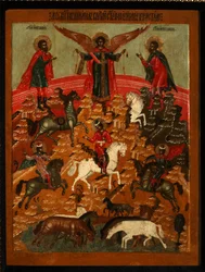 Il miracolo di Florus e Laurus, fine XVII secolo