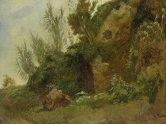 Studio di Paesaggio alle Terme di Caracalla