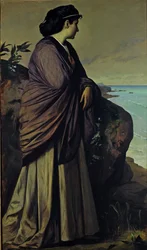 Sulla Spiaggia Moderna Ifigenia, 1875
