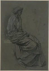 Donna seduta
