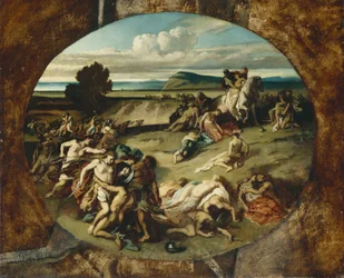 La Battaglia delle Amazzoni, 1857