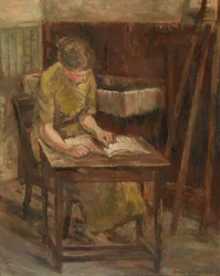 Ragazza che legge (II)