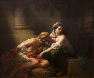 Carità romana,1782 (olio su tela)