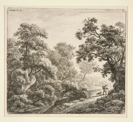 Paesaggio (Il viaggiatore e il suo cane)
