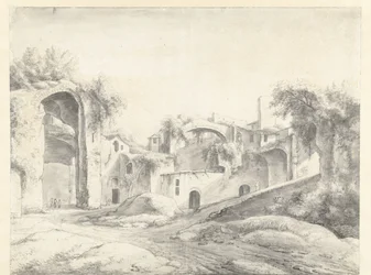 Rovine delle terme di Diocleziano a Roma