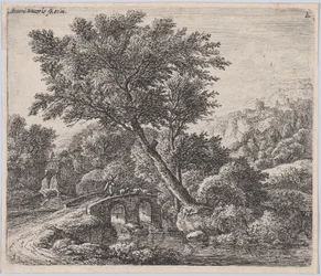 Pastore su un Piccolo Ponte, XVII secolo