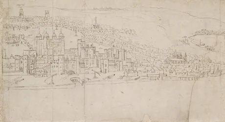 Panorama di Londra visto da Southwark: La Torre