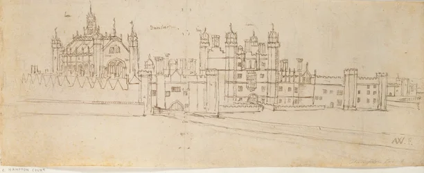 La cappella e la portineria di Hampton Court Palace