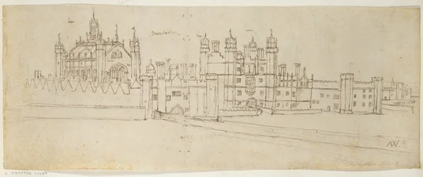 La Cappella e il Portone di Hampton Court, c.1544