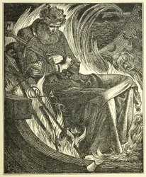 Morte del Re Warwulf, pub. 1915