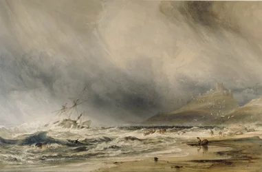 Castello di Bambourough, 1852