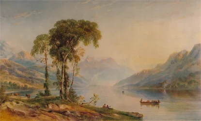Ben Venue da Loch Achray, 1840, 1935