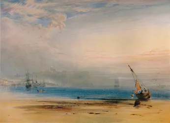 Scarborough dalla baia, 1850, 1935