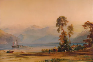 Vista di Snowdon da Tremadoc, c1842, 1935