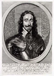 Ritratto di Carlo I (1600-49) inciso da William Faithorne (1616-91) 1658