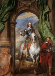Carlo I (1600-1649) con M. de St Antoine