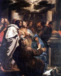 Pentecoste: lo Spirito Santo scende su Maria e sugli apostoli