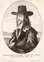 Ritratto di Carlo I, pub. 1649