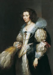 Ritratto di Maria Louis de Tassis (1611-1638), figlia del canonico Antoine de Tassis