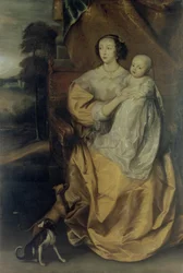 Regina Enrichetta Maria (1609-69) c.1640