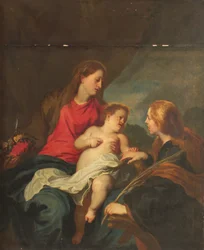 Il matrimonio mistico di Santa Caterina d