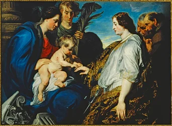 Il matrimonio mistico di Santa Caterina d