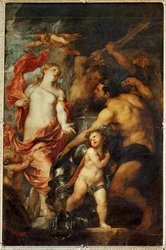 Venus chiede a Voulcain delle armi per Enee ...