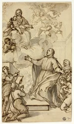 Visione di Filippo Neri