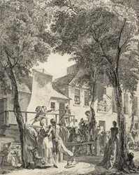 La parata sul Boulevard, 1760