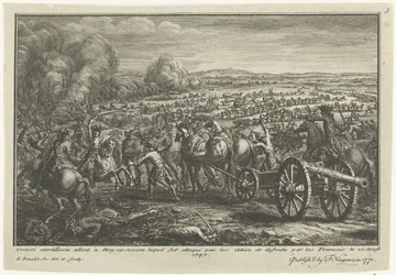 Attacco degli Alleati a un convoglio di artiglieria francese, 1747