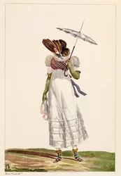 Abito estivo da donna, 1779