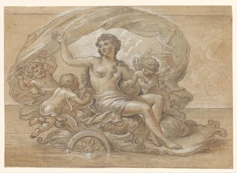 Galatea sul suo carro marino