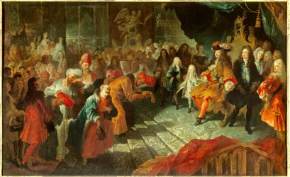 Re Luigi XIV (1638-1715) riceve l