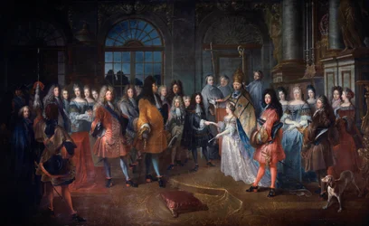 Matrimonio di Luigi di Francia, duca di Borgogna, e Maria Adelaide di Savoia il 7/12/1697