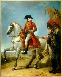 Ritratto equestre di Napoleone Bonaparte (1769-1821)
