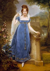 Ritratto a figura intera di Henriette Scherrer, Contessa Legrand (1795-1848)