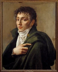 Ritratto del compositore Étienne Méhul Dipinto di Antoine Jean Gros 1799 Parigi, Museo Carnavalet